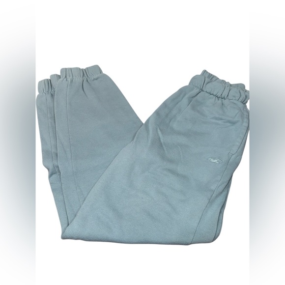Hollister Pants - Hollister Light Blue Elastic Waist Sweatpants